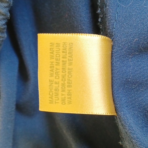 3/$25 SALE Fashion Seal Healthcare Scrub Pants Navy Blue Unisex Size Medium Reg - Picture 7 of 13